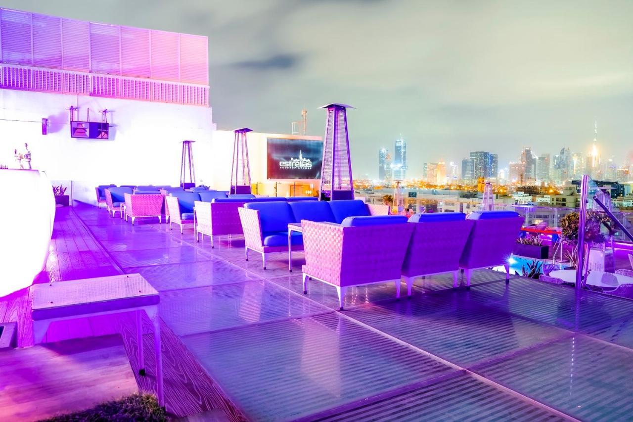 เดอะ แคนวาส โฮเต็ล ดูไบ - เอ็มแกลเลอรี Hotel ภายนอก รูปภาพ Skyline Bar