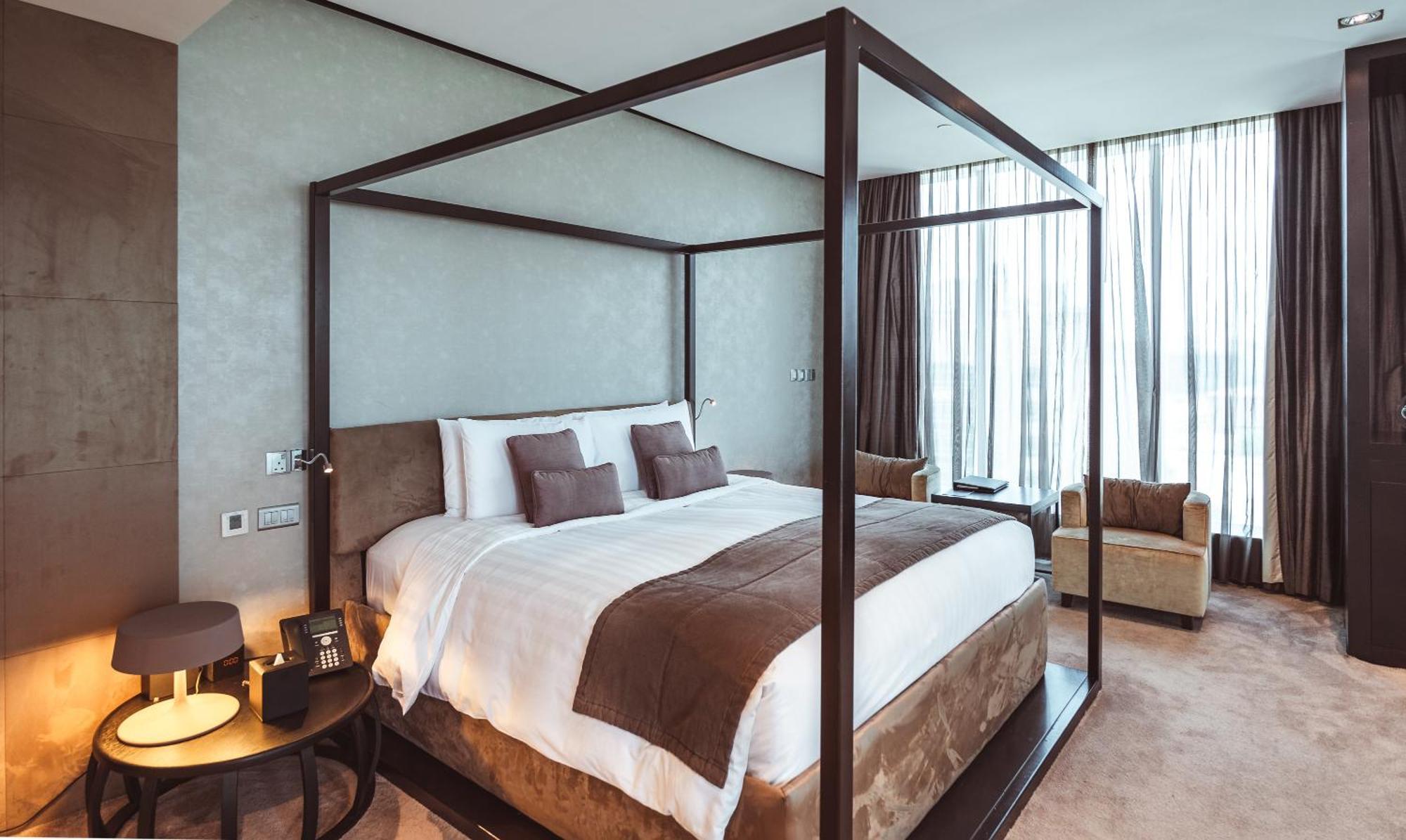 เดอะ แคนวาส โฮเต็ล ดูไบ - เอ็มแกลเลอรี Hotel ภายนอก รูปภาพ A bedroom at The Park, Hyderabad